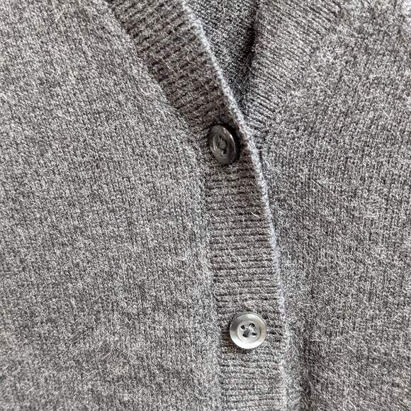 Banana Republic dark gray cardigan sweater - Picture 3 of 6